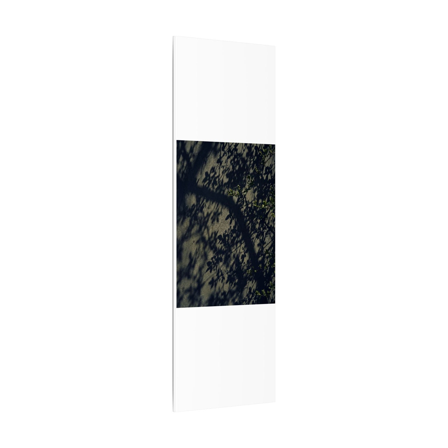Atmospheric Shadow Play Canvas Art - Moody Minimal Dark Japandi