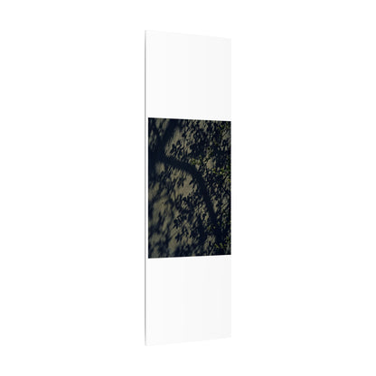 Atmospheric Shadow Play Canvas Art - Moody Minimal Dark Japandi