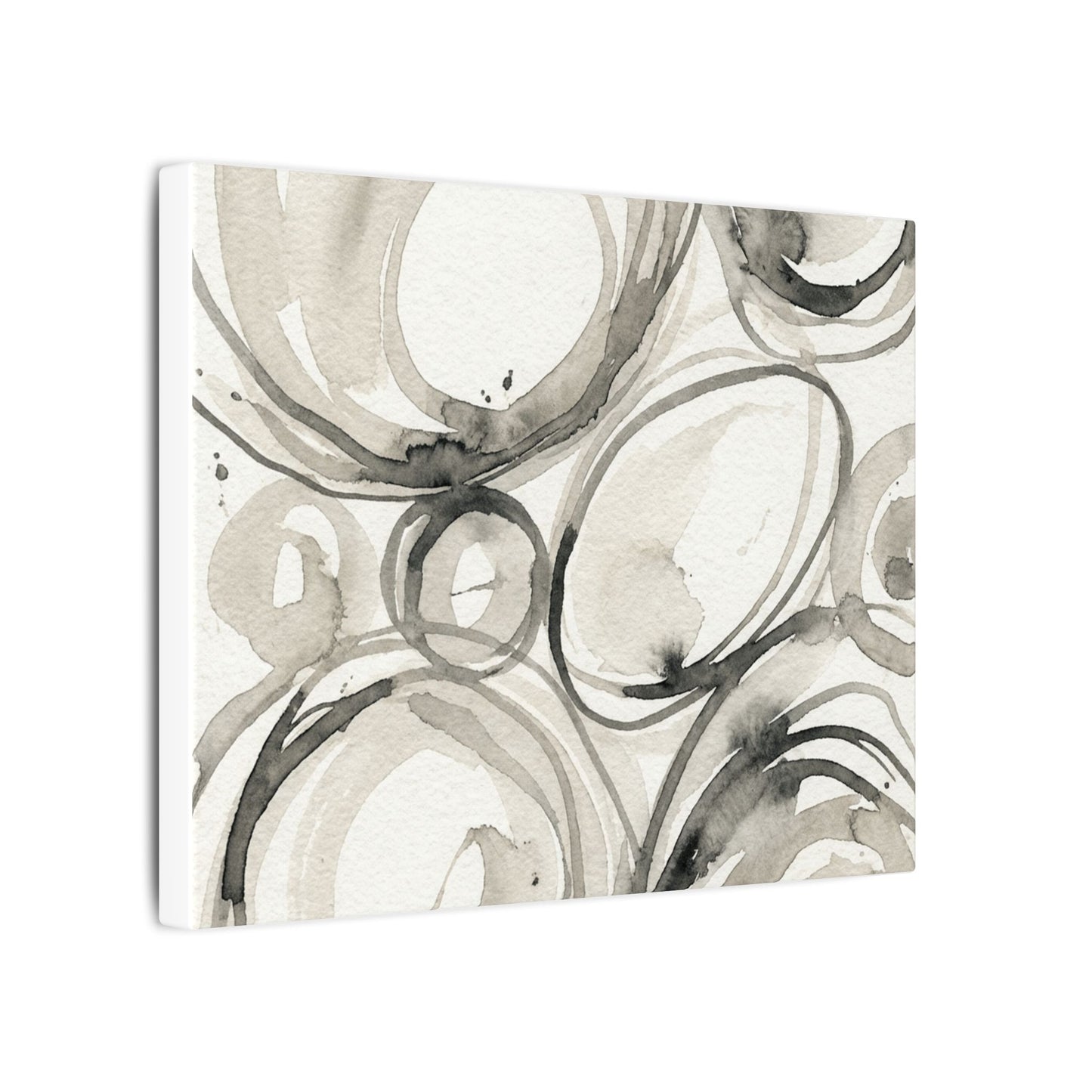 Handcrafted Feel Japandi Watercolor Canvas Art