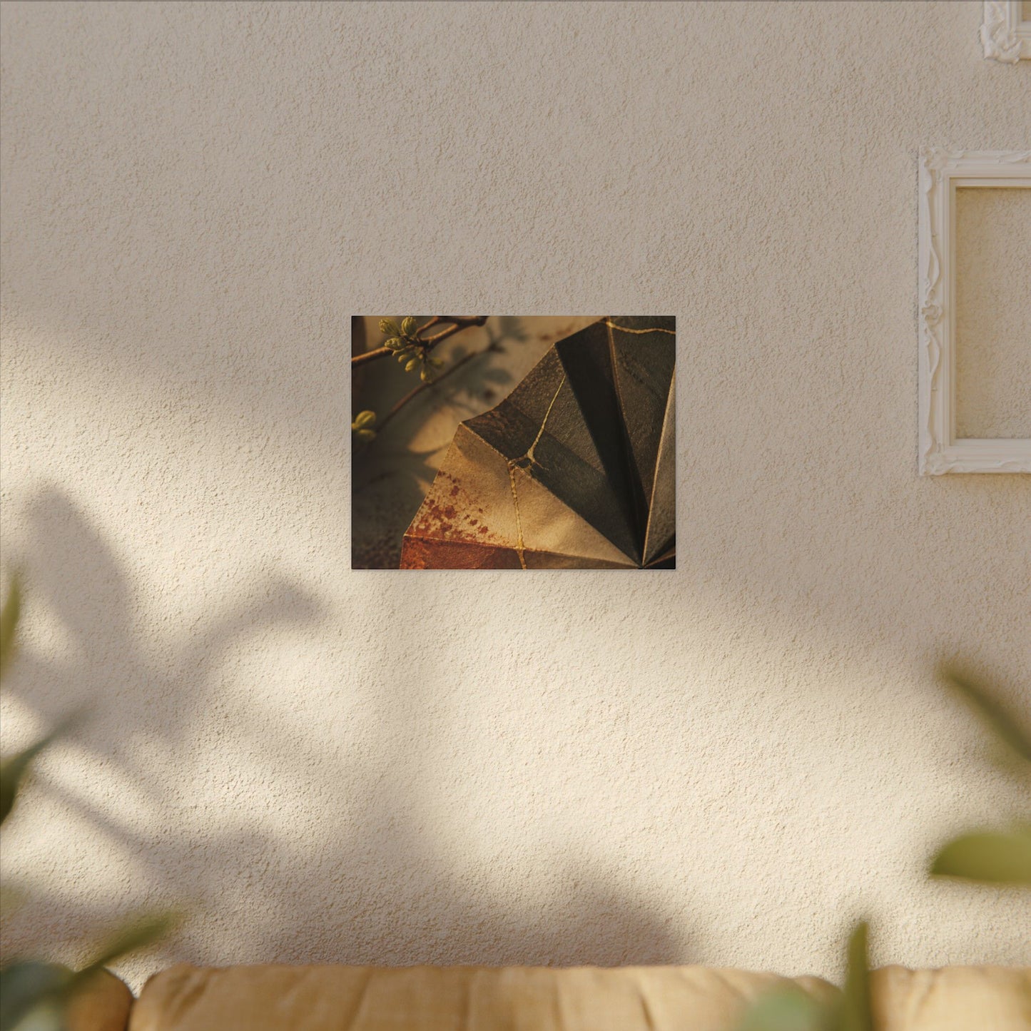 Ma Paper Fold Canvas Art - Kintsugi Broken Beauty