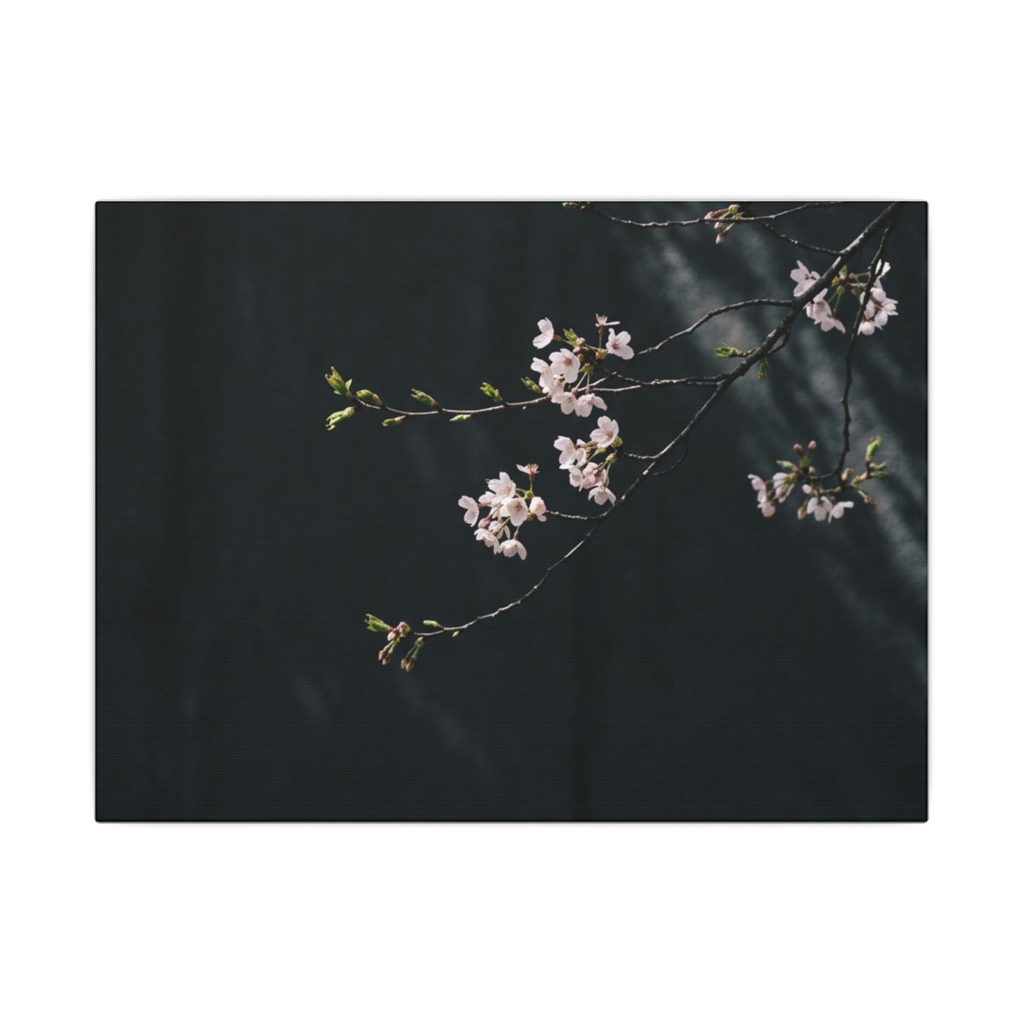 Winter Shoji Screen Texture Canvas Art | Cozy Decor Art Print