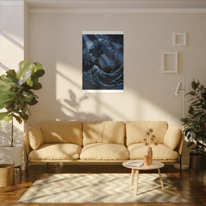 Ocean Wave Spring Canvas Art | Kintsugi Artful Design