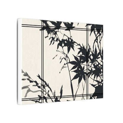 Shoji Screen Canvas Art | Summer Japandi Minimal Line Art