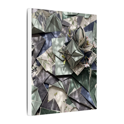 Shibui Paper Fold Canvas Art - Japandi Japanese Pattern