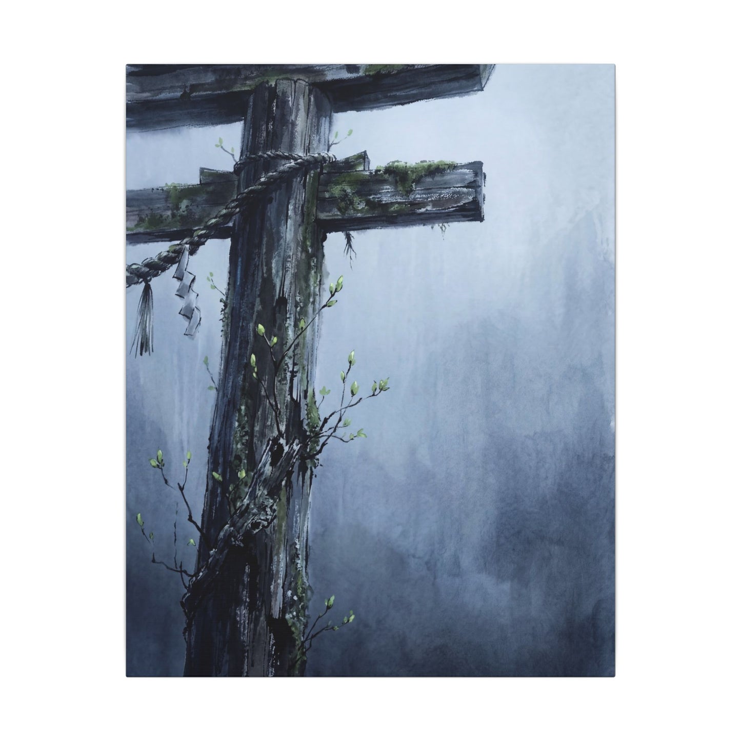 Spring Broken Pottery Broken Beauty Canvas Art | Artful Decor