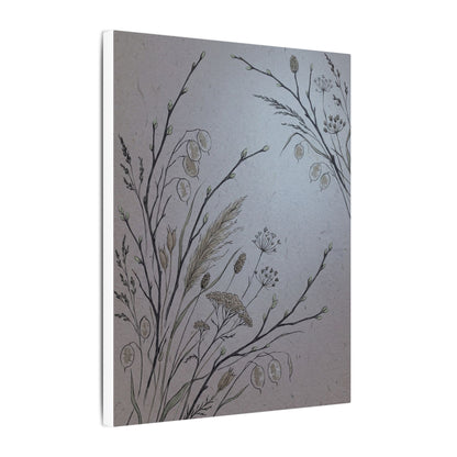 Spring Dried Flowers Japanese Pattern Canvas Art | Cozy Decor