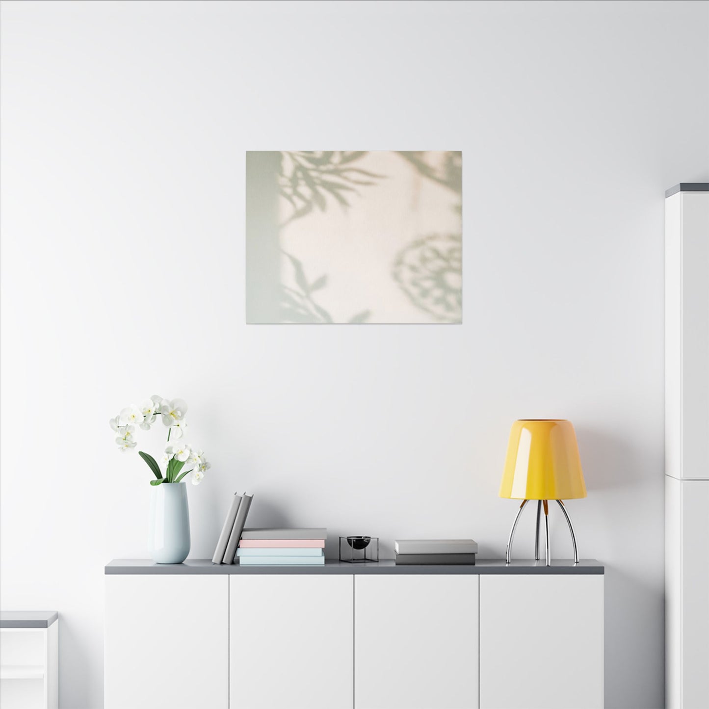 Dawn Shadow Play Canvas Art - Japandi Ma