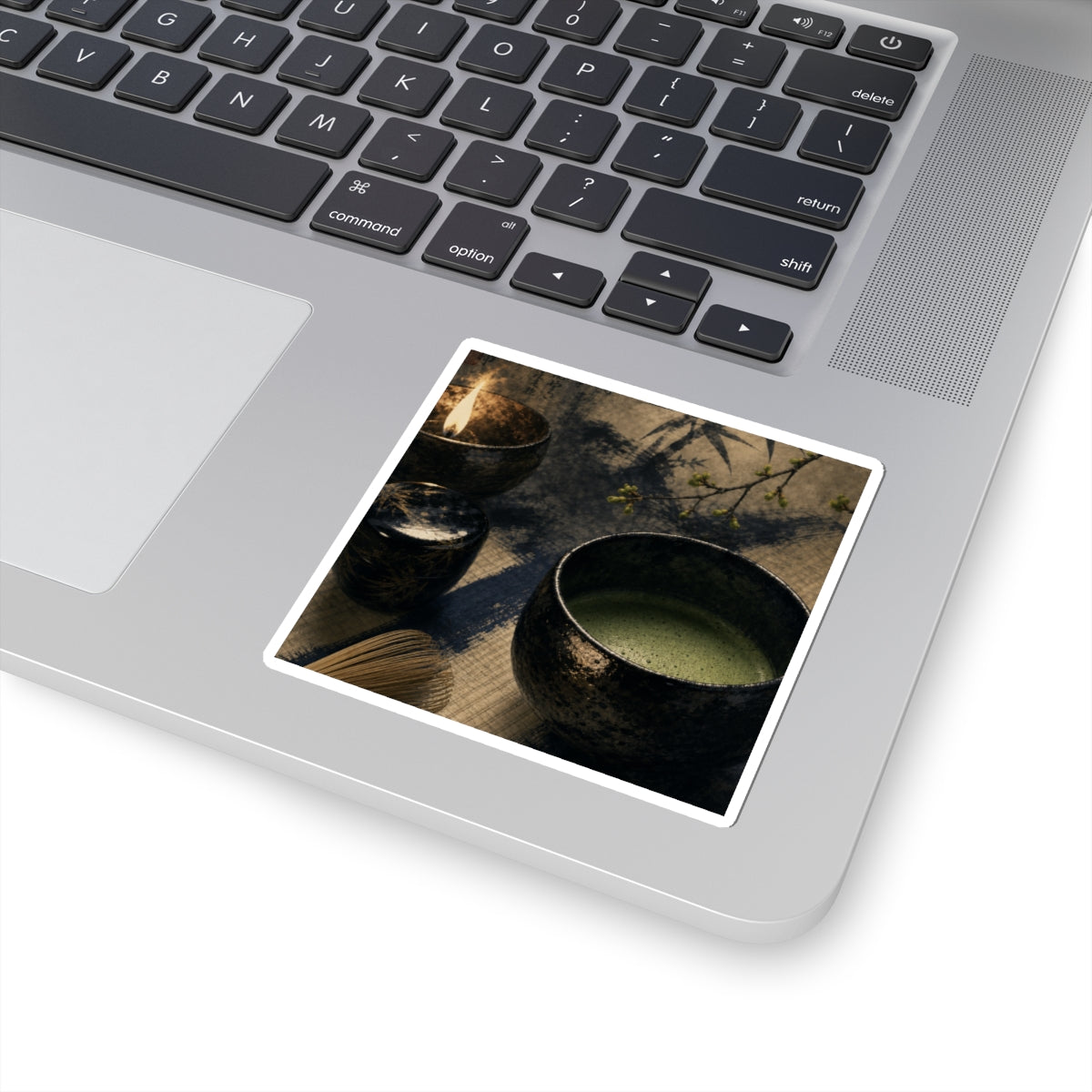 Candlelight Tea Ceremony Sticker - Zen Ma