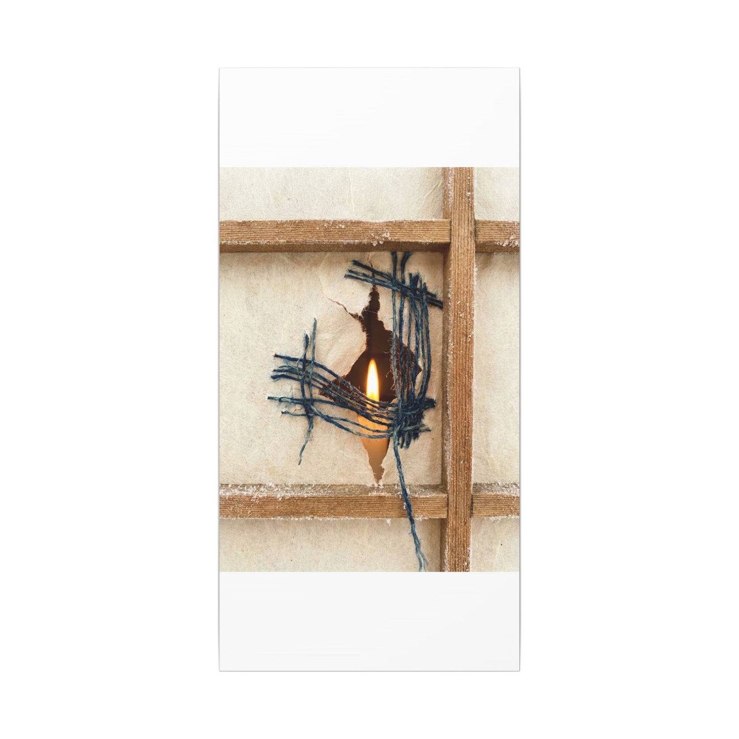 Winter Shoji Screen Broken Beauty Canvas Art | Resilient Decor