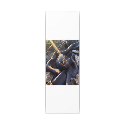 Winter Silk Drape Gold Repair Canvas Art | Artful Decor