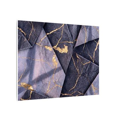 Seijaku Paper Fold Canvas Art - Kintsugi Gold Vein