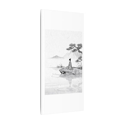 Meditation Harmonious Zen Ukiyo-e Canvas Art