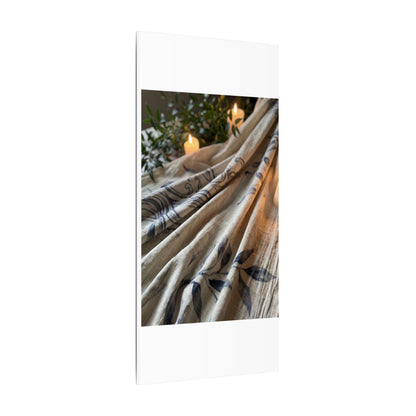 Fukinsei Silk Drape Canvas Art - Japandi Japanese Pattern