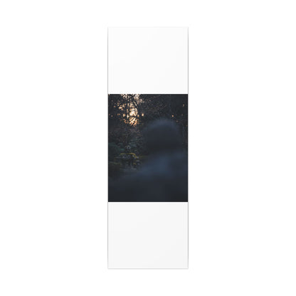 Spring Stone Lantern Moody Minimal Canvas Art | Bold Decor