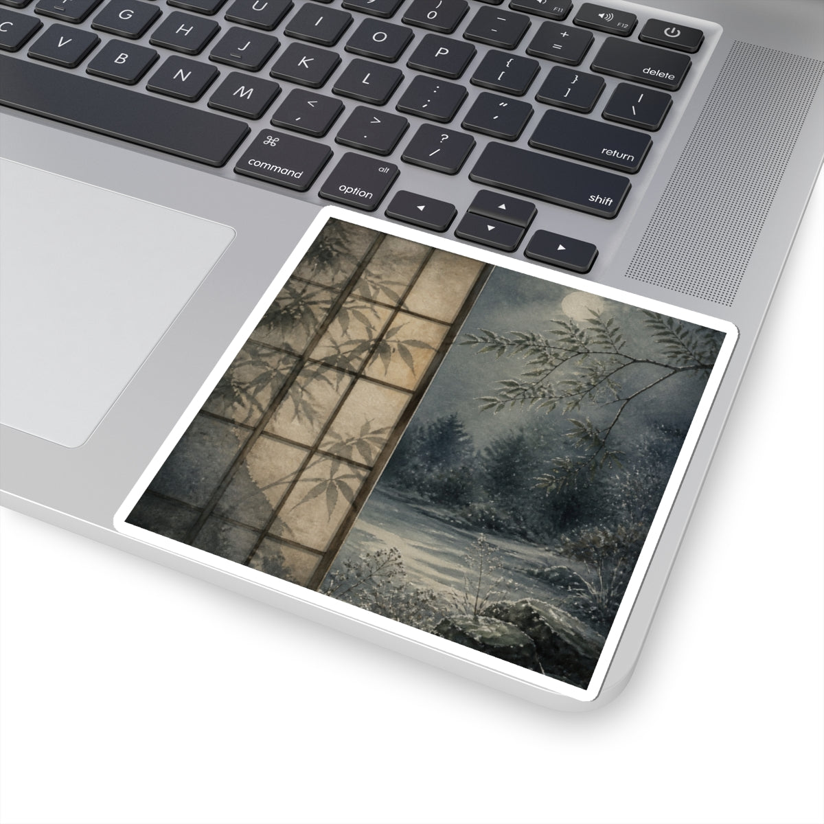 Fukinsei Shoji Screen Sticker - Japandi Watercolor