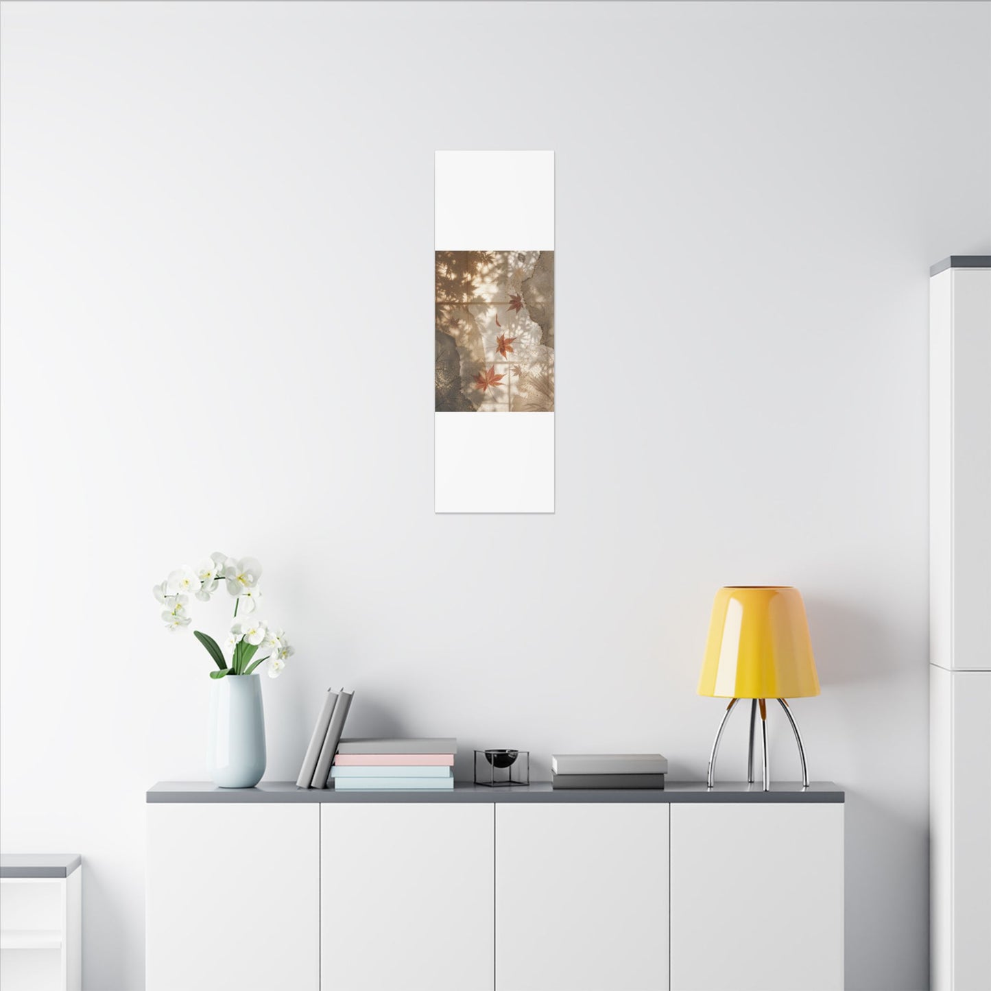 Datsuzoku Shoji Screen Canvas Art - Japandi Japanese Pattern