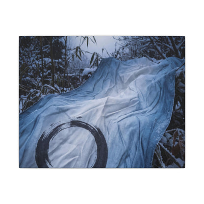 Moonlight Silk Drape Canvas Art - Zen Datsuzoku