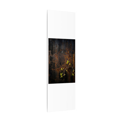 Golden Hour Rust Patina Canvas Art - Dark Japandi Fukinsei