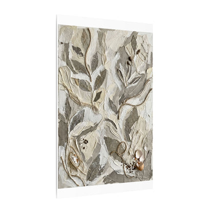 Japandi Textured Canvas Art