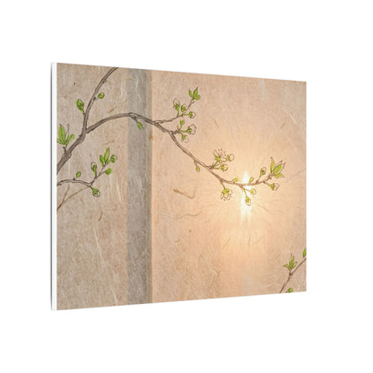 Spring Cherry Blossom Forest Whimsy Canvas Art | Rustic Decor