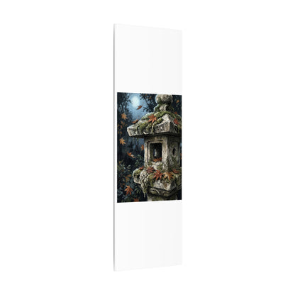 Shibui Stone Lantern Canvas Art - Japandi Minimal Line