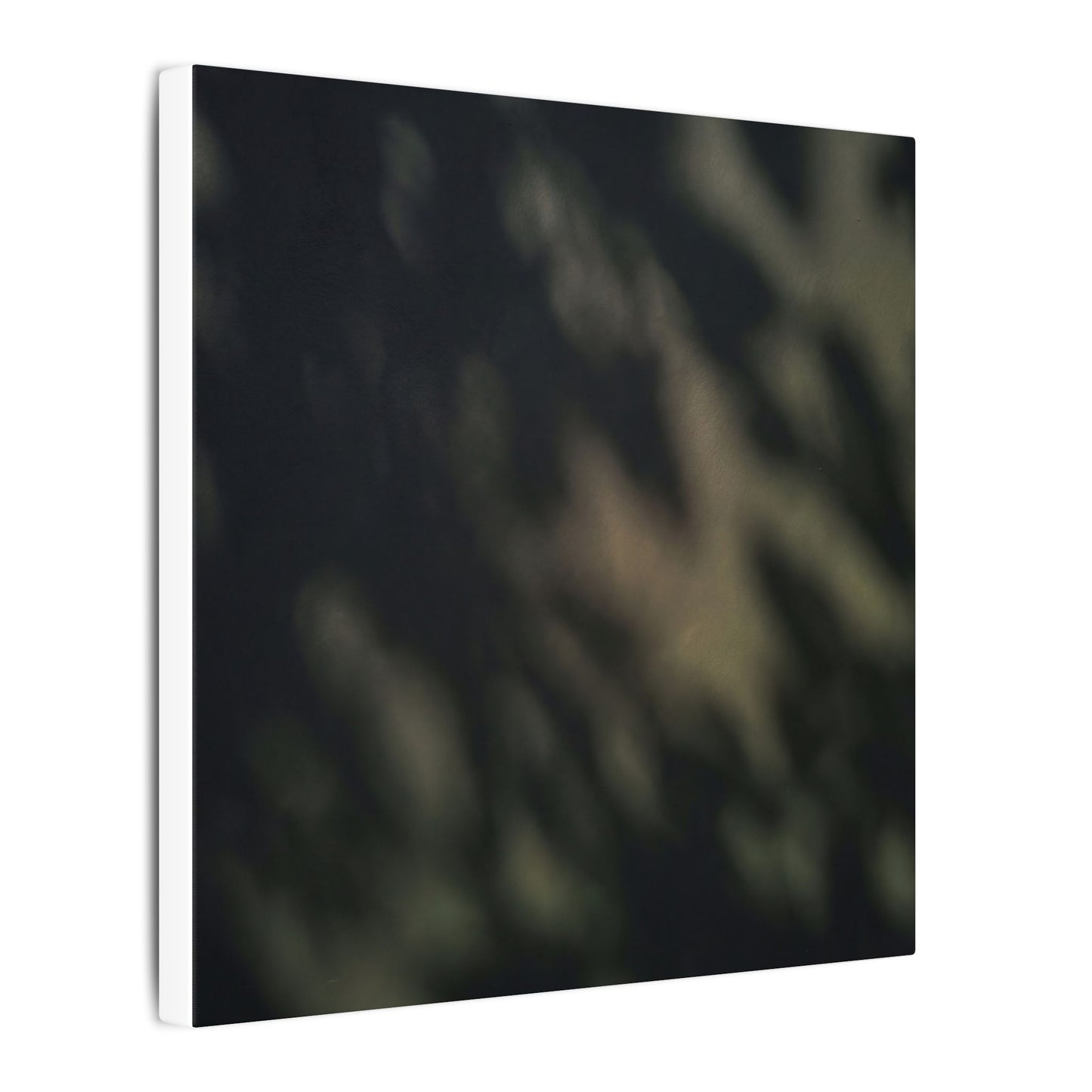 Dappled Shadow Play Canvas Art - Dark Japandi Ma