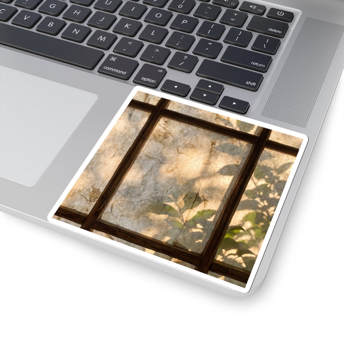 Warm Shoji Screen Sticker - Texture Japandi