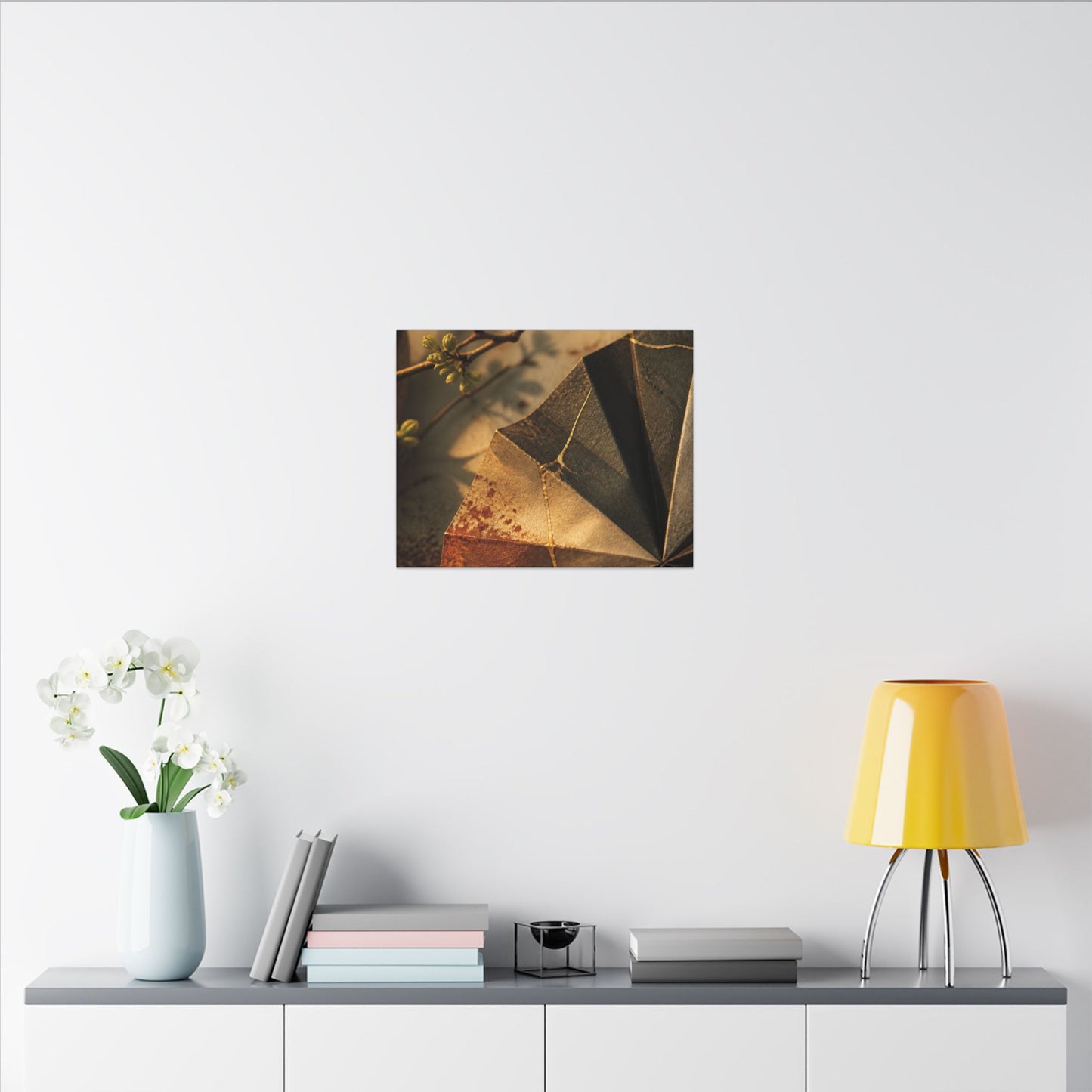 Ma Paper Fold Canvas Art - Kintsugi Broken Beauty