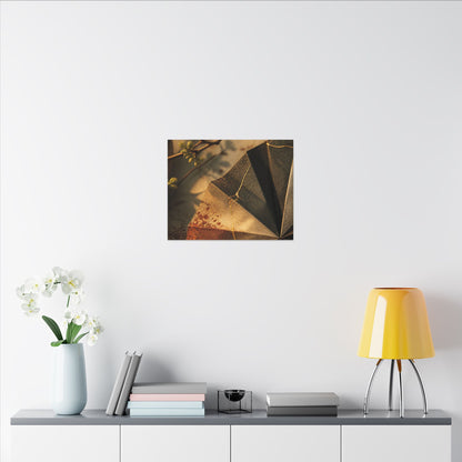 Ma Paper Fold Canvas Art - Kintsugi Broken Beauty