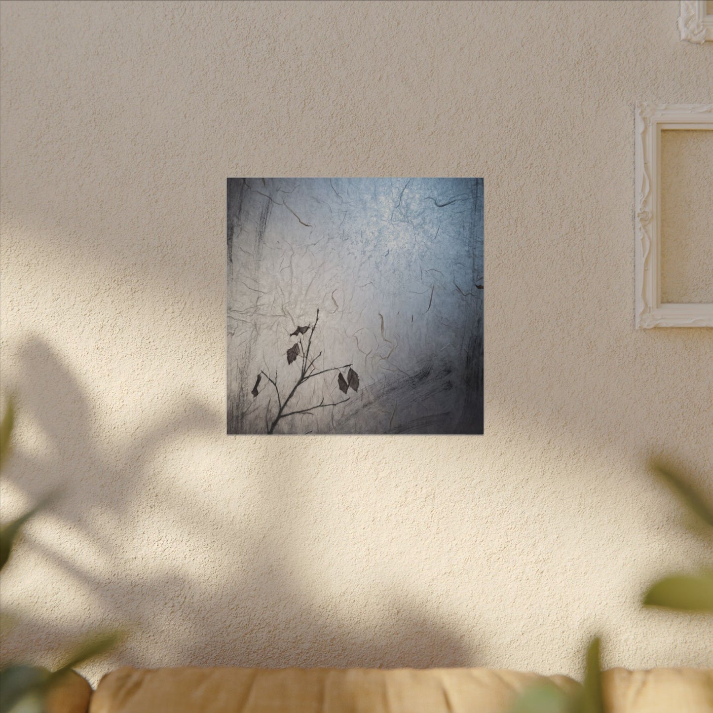 Moonlight Shoji Screen Canvas Art - Japandi Shibui
