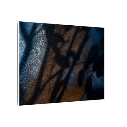Moonlight Shadow Play Canvas Art - Dark Japandi Ma