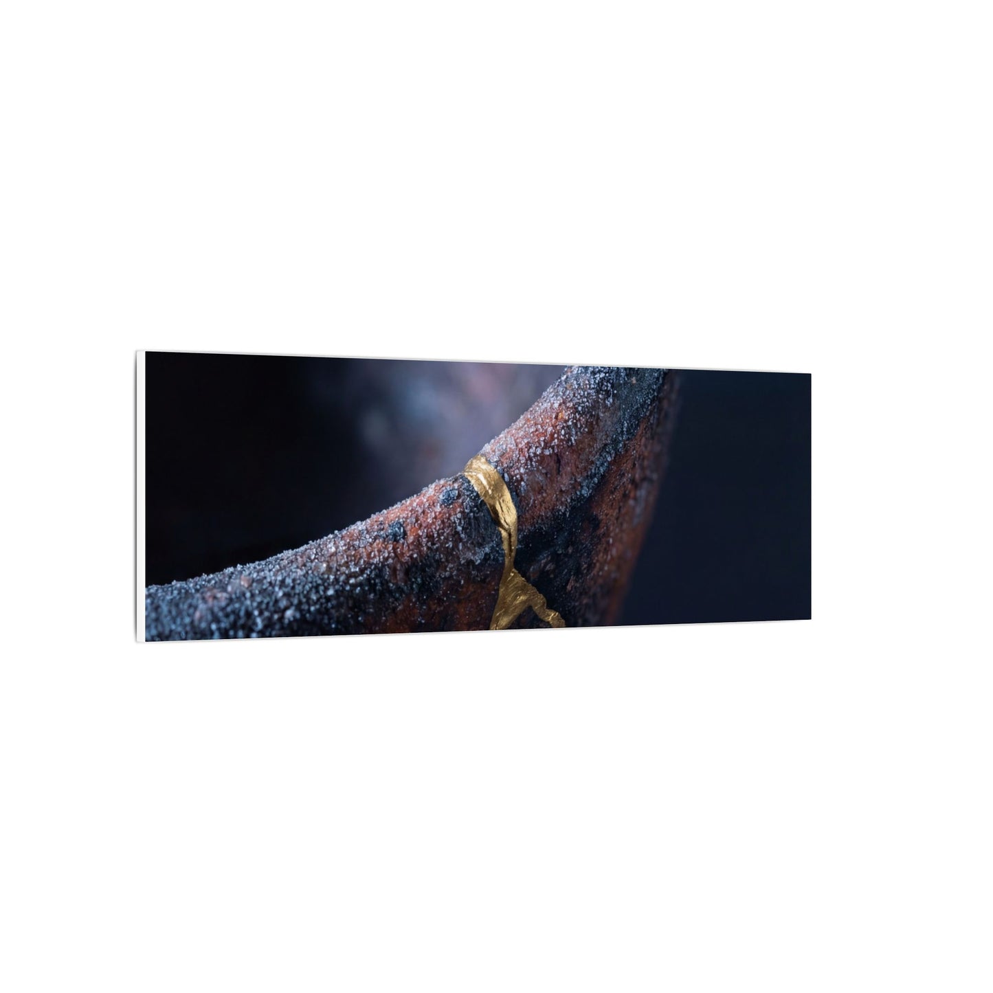 Artful Ceramic Bowl Canvas Art - Broken Beauty Kintsugi