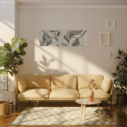 Japandi Textured Canvas Art