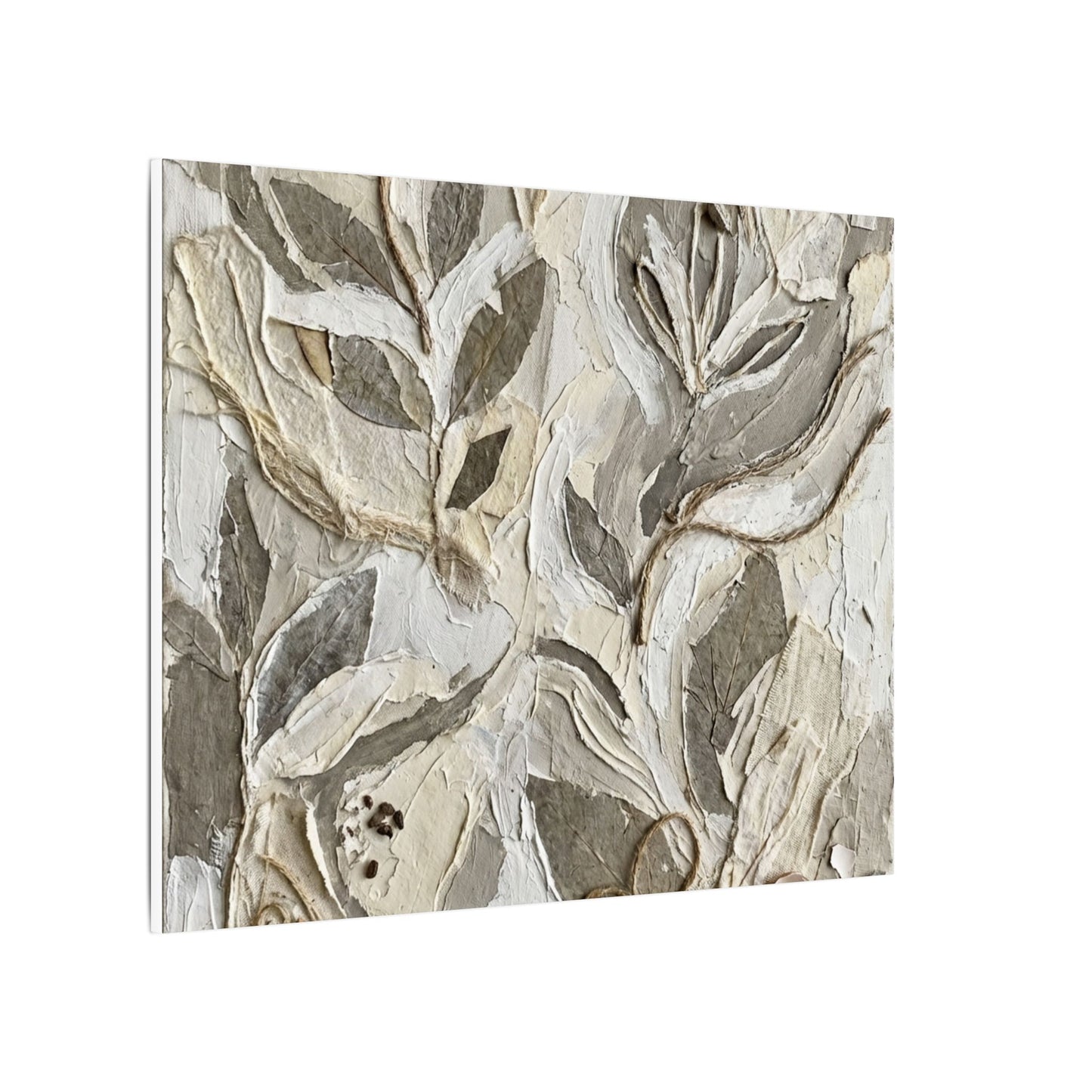 Japandi Textured Canvas Art