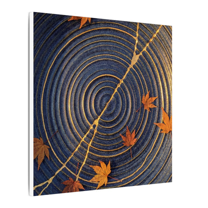 Water Ripple Gold Repair Canvas Art | Healing Kintsugi Art