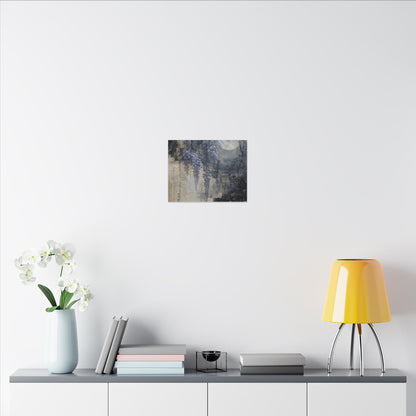 Winter Wisteria Texture Canvas Art | Elegant Decor