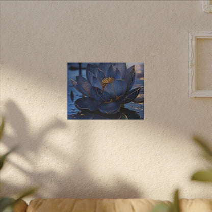 Kintsugi Lotus Flower in Dawn | Broken Beauty Canvas Art