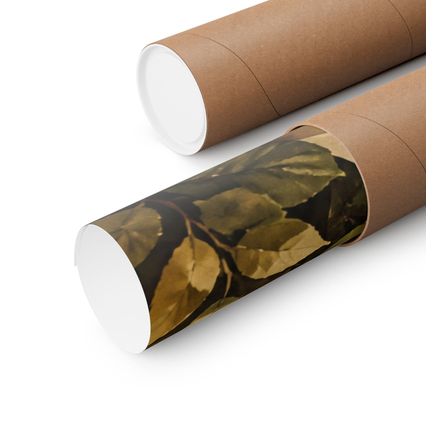 Golden Hour Paper Fold Wall Art Print - Japandi Ma