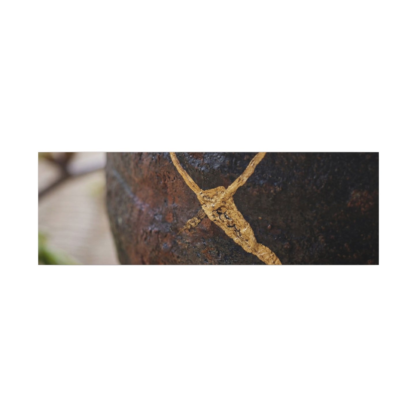 Dawn Tea Ceremony Canvas Art - Kintsugi Mono No Aware