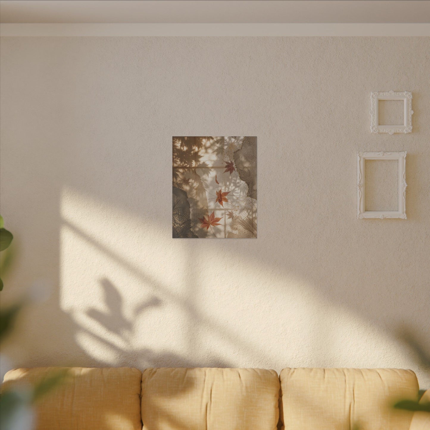 Datsuzoku Shoji Screen Canvas Art - Japandi Japanese Pattern