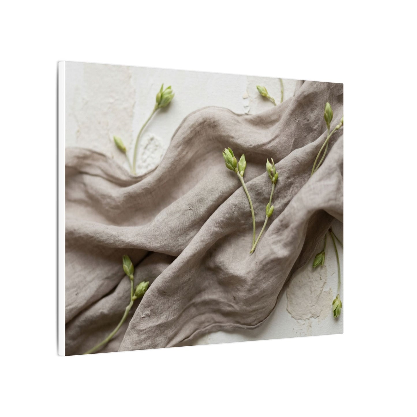 Overcast Silk Drape Canvas Art - Japandi Ma