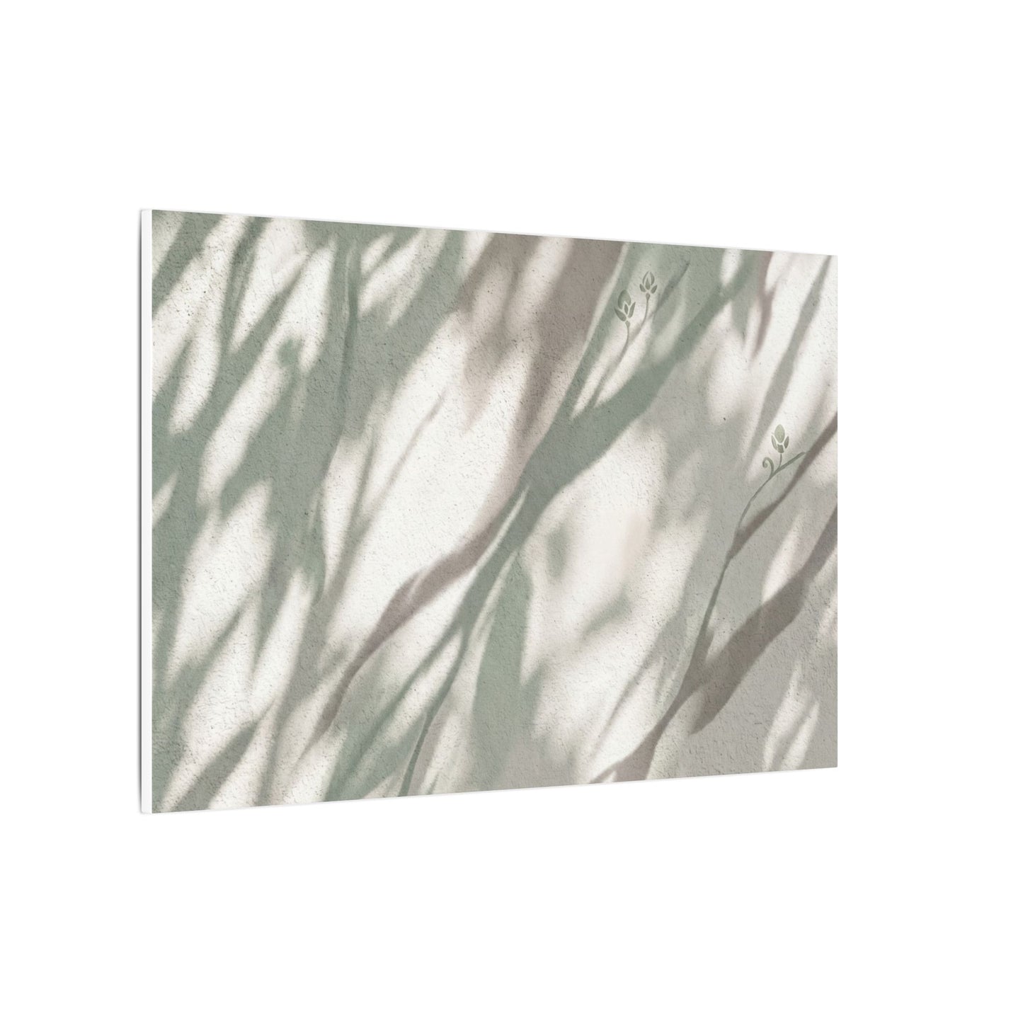 Japandi Shadow Play in Dappled | Japanese Pattern Canvas Art