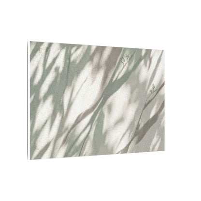 Japandi Shadow Play in Dappled | Japanese Pattern Canvas Art
