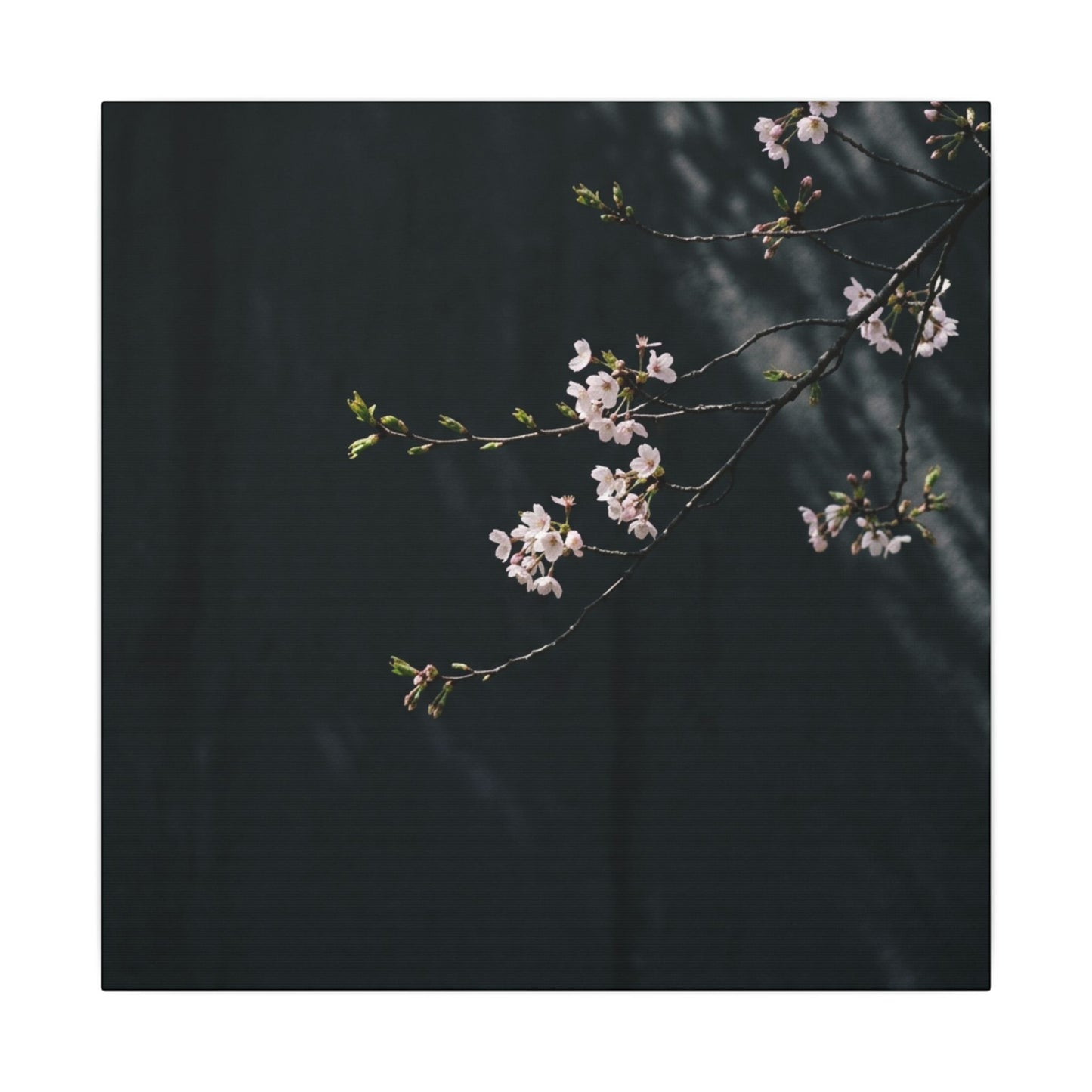Winter Shoji Screen Texture Canvas Art | Cozy Decor