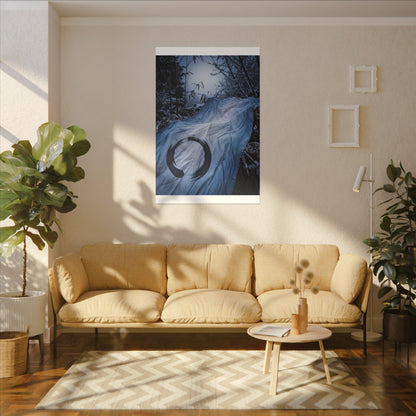 Moonlight Silk Drape Canvas Art - Zen Datsuzoku