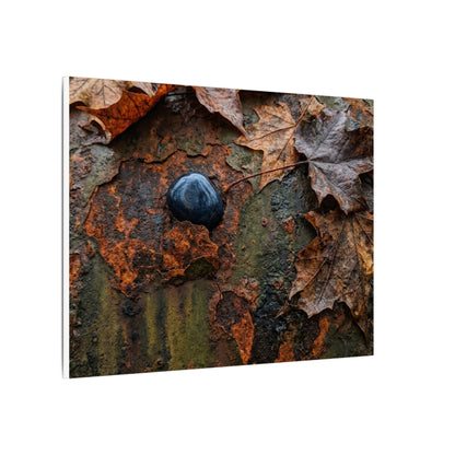 Datsuzoku Rust Patina Canvas Art - Dark Japandi Moody Minimal