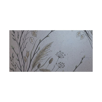 Spring Dried Flowers Japanese Pattern Canvas Art | Cozy Decor