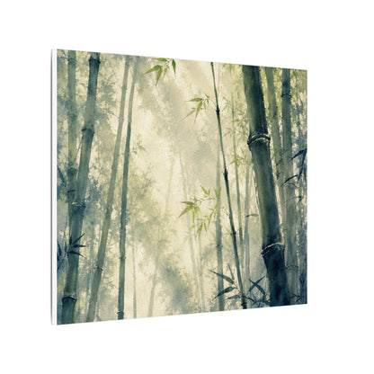 Bamboo Grove Spring Canvas Art | Zen Serene Design