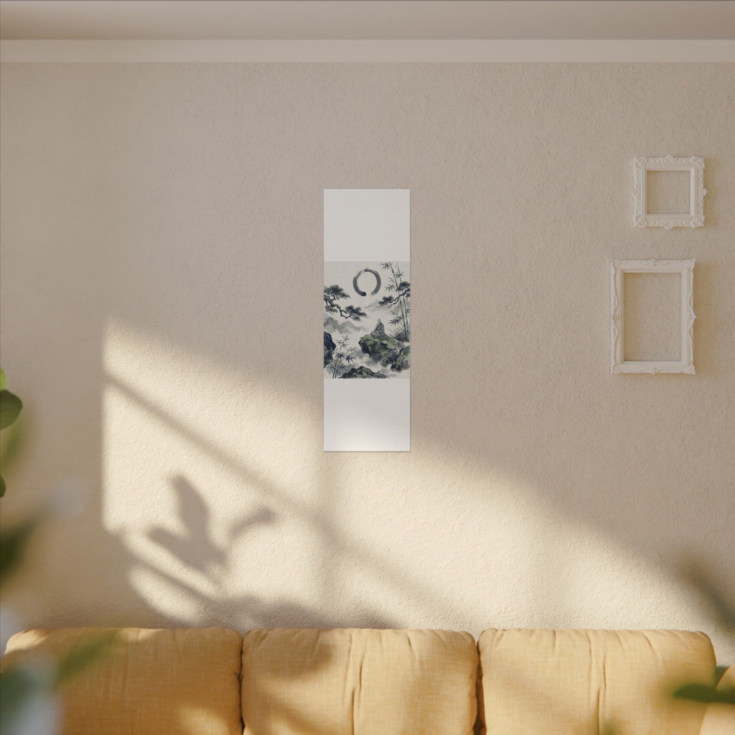 Zen Sumi-e Canvas Art
