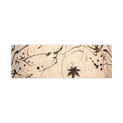 Golden Hour Shoji Screen Canvas Art - Japandi Fukinsei